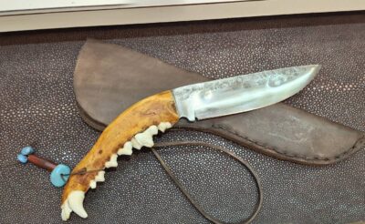 Eyrieux Nicolas mâchoire de coyote teinté