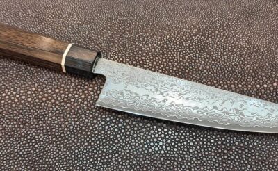 Senzo suncraft santoku 14cm pakawood et vg10.