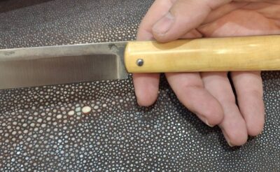 julien Maria, friction manche Buis.